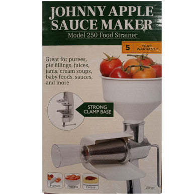 Johnny Apple Sauce Maker & Food Strainer Parts